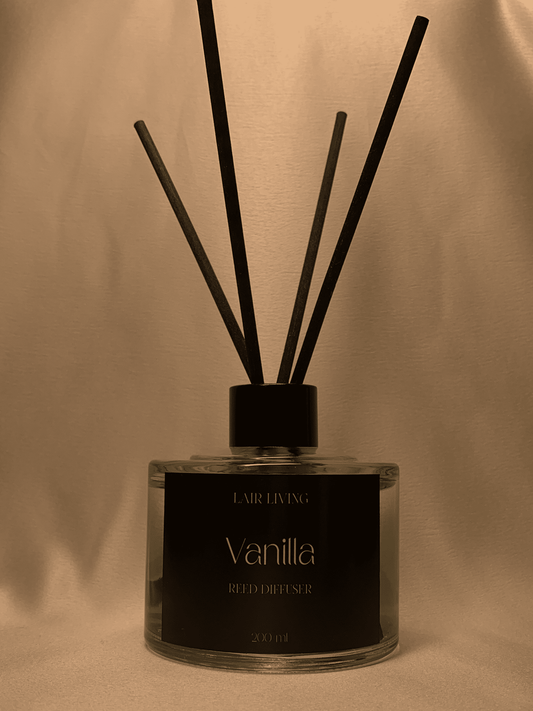 Vanilla Luxury Reed Diffuser –  200 ml | Lair Living - Lair living
