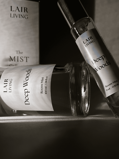 Deep Woods Room Mist Spray | Luxury Room Spray for Living Room – The Mist Collection by Lair Living - Lair living