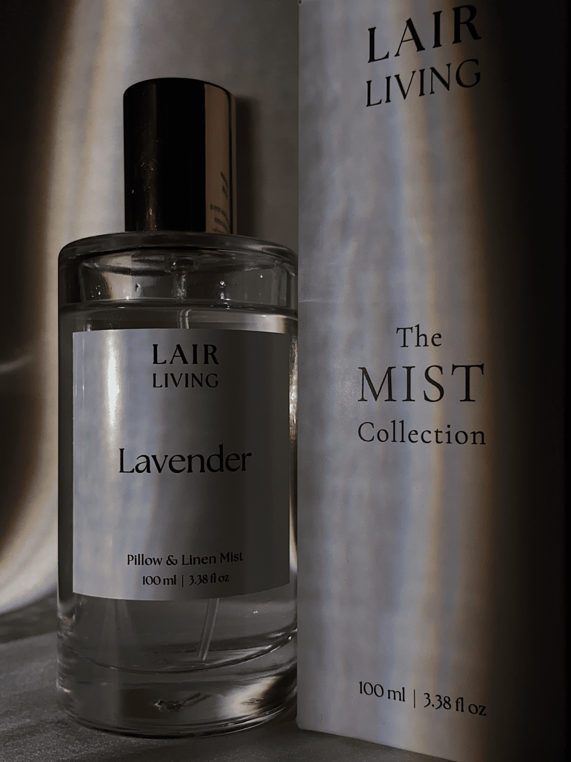 Lavender Pillow & Linen Mist Spray | Relaxing Linen Spray & Bedroom Mist – The Mist Collection by Lair Living - Lair living