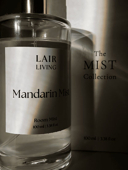 Mandarin Mist Room Mist Spray | Fresh Citrus Home Fragrance by Lair Living - Lair living
