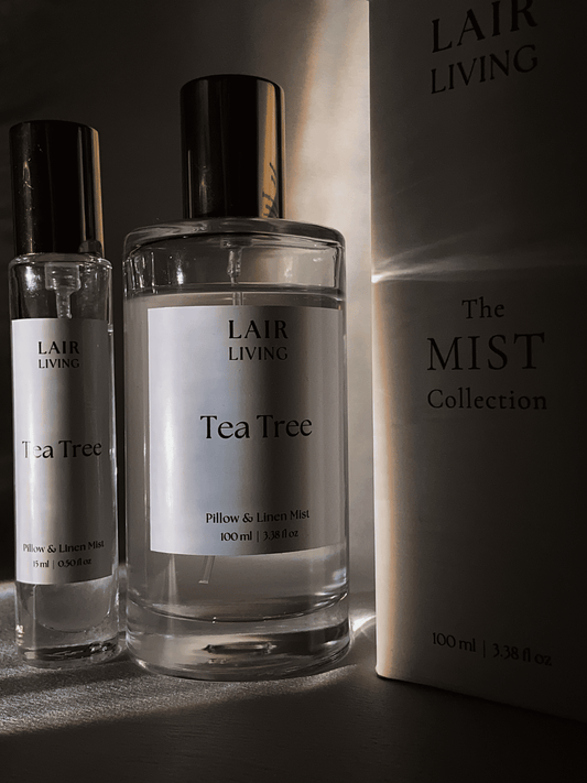 Tea Tree Pillow & Linen Mist Spray | Linen Spray for Bed & Home – The Mist Collection by Lair Living - Lair living